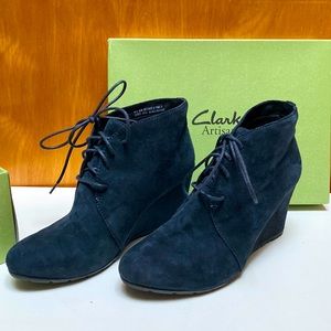 Rosepoint Dew Navy suede boots